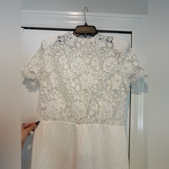 Nadine Merabi Hattie White Jumpsuit - Picture 4 of 8